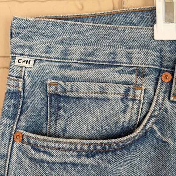 Citizens of Humanity Jeans Women 34 (42x28.5) Straight High Rise Blue Denim Neve - Picture 3 of 12